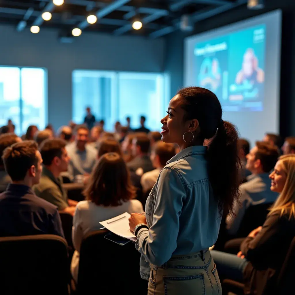 A team of professionals collaborating over a digital tablet displaying energy optimization data.