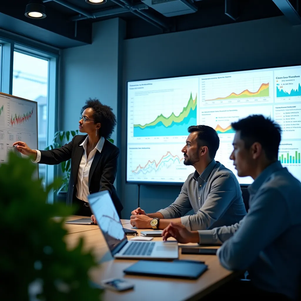 Infographic detailing the benefits of data-driven decision making in the energy sector.