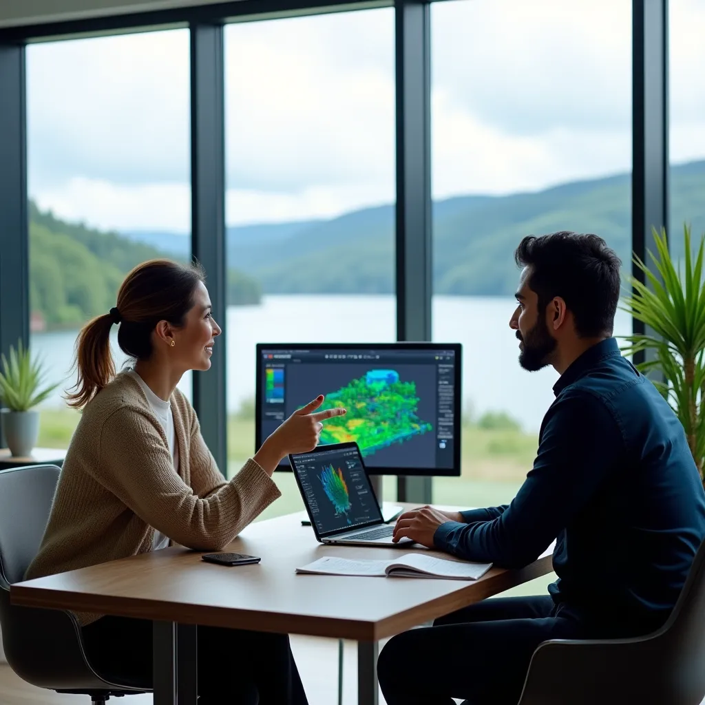 Close-up of a digital dashboard displaying energy consumption statistics and forecasts.