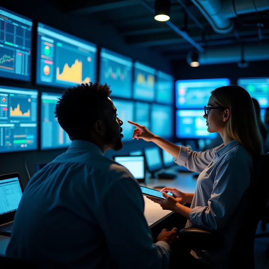 Visual representation of predictive analytics tools used for energy management.